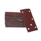 thumbnail image 1 of 70 Pcs Papel de Lija Rectangular 8 Agujeros 1200 Grano Hojas de Lijado de Gancho y Bucle Universal para Reacondicionamiento Automotriz 180x95mm Óxido de Aluminio Rojo, 1 of 7