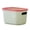 Blue S, variant on mdesiwst Storage Box with Handle And Lid Organizer Space Saving Stackable Container for Kitchen Bedroom Dormitory