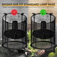 thumbnail image 3 of Simple Deluxe 2 Pack Reptile Heat Lamp Cage Heater Guard Anti Scald Mesh Cover, Heating Lamp Lampshade for Lizard Bearded Dragon Turtle Snake Terrarium, 3 of 6