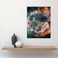 thumbnail image 2 of NASA James Webb Space Telescope Never-Before-Seen Details in Cassiopeia A Exploded Star Bedroom Decor Large Wall Art Poster Print Thick Paper 18X24 Inch, 2 of 3