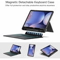 thumbnail image 3 of Funda con Teclado Magnético Desmontable para Samsung Galaxy Tab S10+ / S9+ / S9 FE+ 12.4", 3 of 7