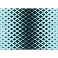 thumbnail image 1 of Ahgly Company Indoor Rectangle Patterned Deep-Sea Blue Area Rugs, 4' x 6', 1 of 6