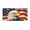 Bald Eagle American Flag 08, variant on KAKALAD Sunflowers Full Bloom Sunset Aluminum Universal Car Vehicles License Plate 6" x 12" (4 Holes)