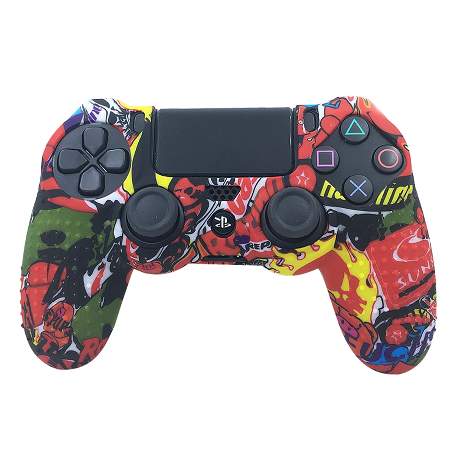 For Sony PlayStation 4 PS4 Pro Slim Controller Protective Skin Silicone -