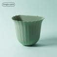 thumbnail image 2 of Cubo de basura colgante Ticfox para puerta de armario de cocina y hogar Color verde oliva, 2 of 14