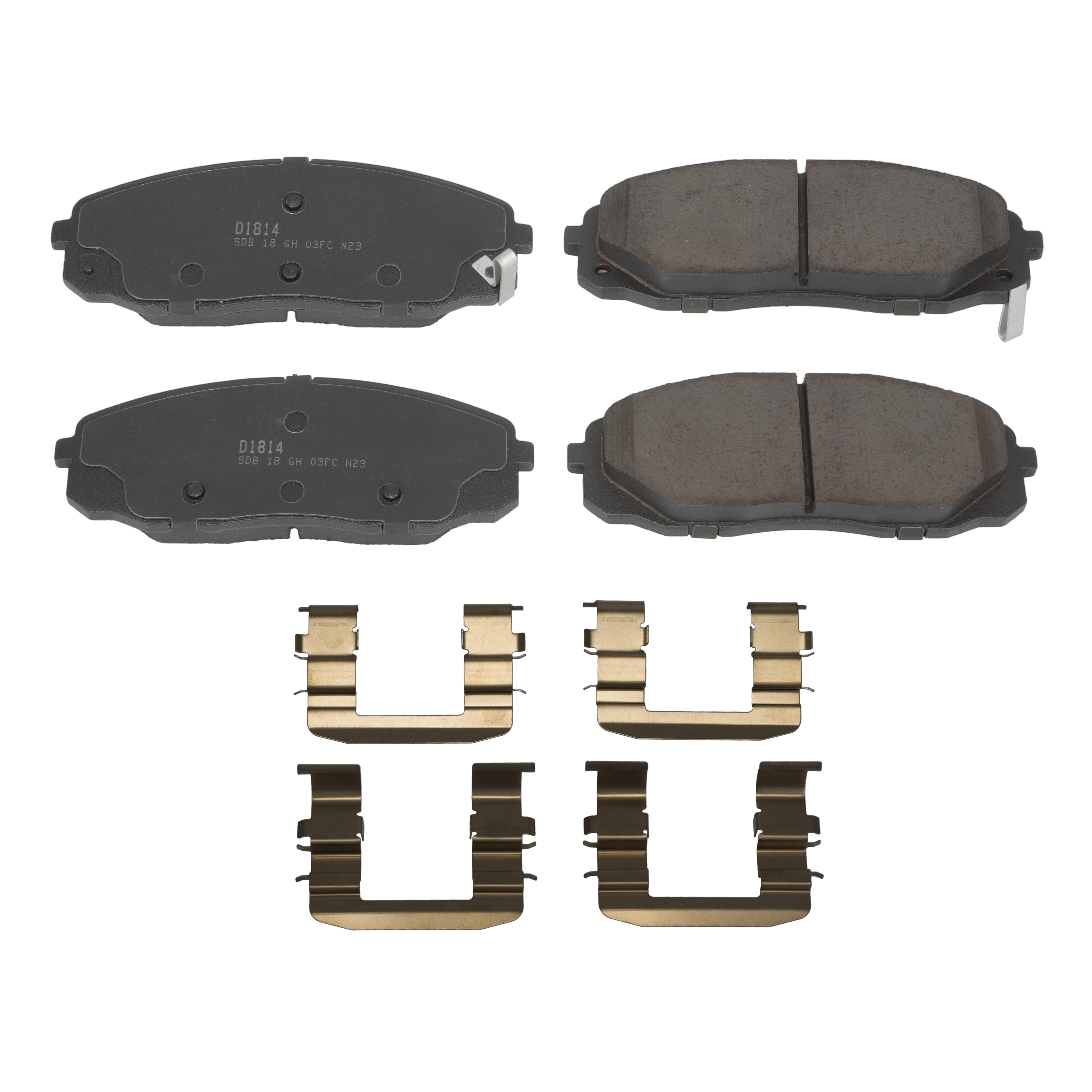 Winstop Brake Pad Set, Front WS.1814.0.C, Kia Sedona 2021-2015