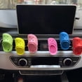 thumbnail image 4 of Forme de Chaussure Car Évent Clip, Matériau de Résine de Taille Compacte Installation Facile Diffuseur de Parfum de Voiture Clip 9 Couleurs pour l'Intérieur de l'Automobile, 4 of 8