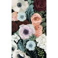 thumbnail image 3 of Borges, Victoria 12x18 Black Modern Framed Museum Art Print Titled - Floral Nocturne II, 3 of 5