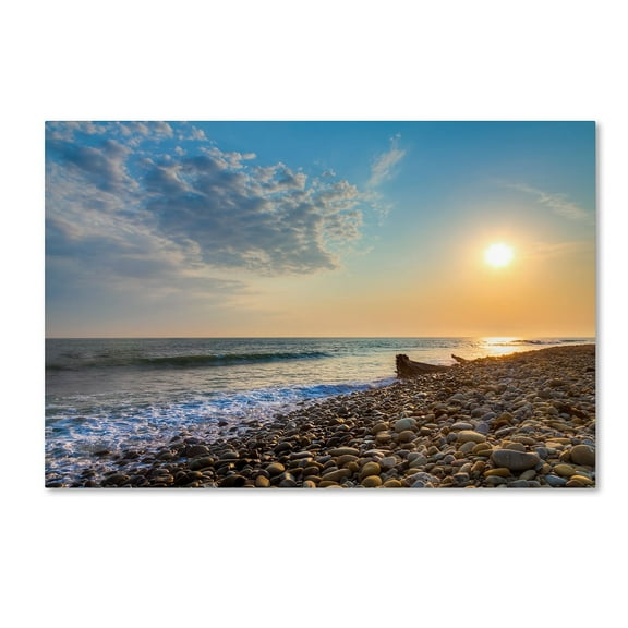 Chris Moyer 'Rockin Sunset' Canvas Art