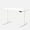 White, variant on Autonomous Desk 2 Electric Standing Autonomous Desk 53x29 Black - Black - 2-Stage