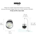 thumbnail image 4 of HIRO AQUATICS WRGB Full Spectrum Aquarium Pendant Light with Built-in Cooling Fan, for Fresh Water, No Mounting Arm Included (70W), 4 of 6
