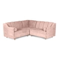 thumbnail image 2 of Sala Esquinera De Velvet Palo De Rosa Modelo Sabbat, 2 of 8