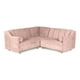 thumbnail image 2 of Sala Esquinera De Velvet Palo De Rosa Modelo Sabbat, 2 of 8