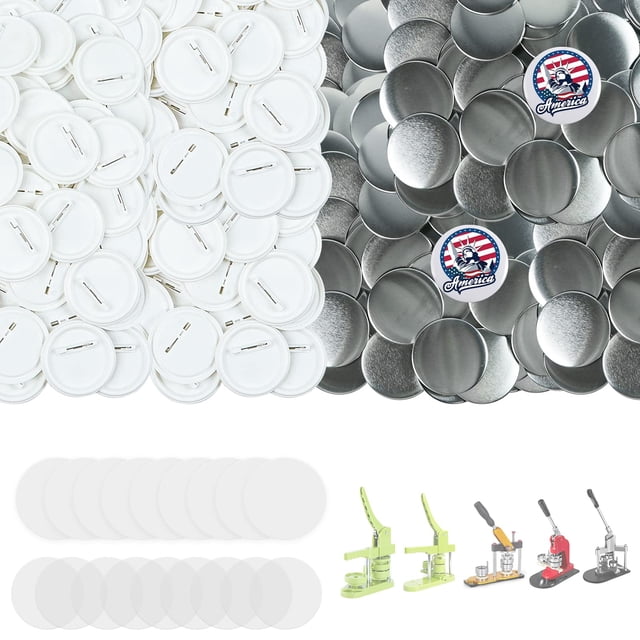 Button Maker suministra 200 juegos de piezas de botones de 58 mm para Onemorello