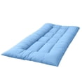 thumbnail image 2 of Pet Cooling Mat for Dogs and Cats, Semi-Gloss Polyester Bolster Cooling Mat for Dogs for Summer Heat Relief, Quilted Breathable Sleeping Mat Dog Bed (Blue), 2 of 7