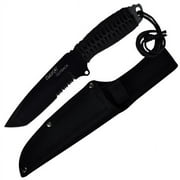 Fury 74425 Outback Fixed Knife Black Blade/Paracord Wrapped Handle 10.5"