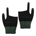 thumbnail image 2 of Gaming Finger Sleeves Anti Sweat Sweatproof Multifunctional Thumbs Finger Gloves Black, 2 of 8