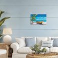 thumbnail image 3 of Stupell Industries Tropical Lost Island Palm & Boat Canvas Art, 24 x 16, by Julie DeRice, 3 of 8