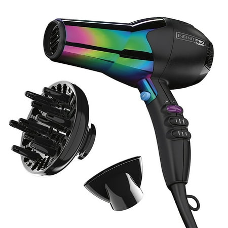 Infiniti Pro by Conair Ion Choice Rainbow Hair Dryer, 1875W, model (Best Hair Dryer To Prevent Frizz)
