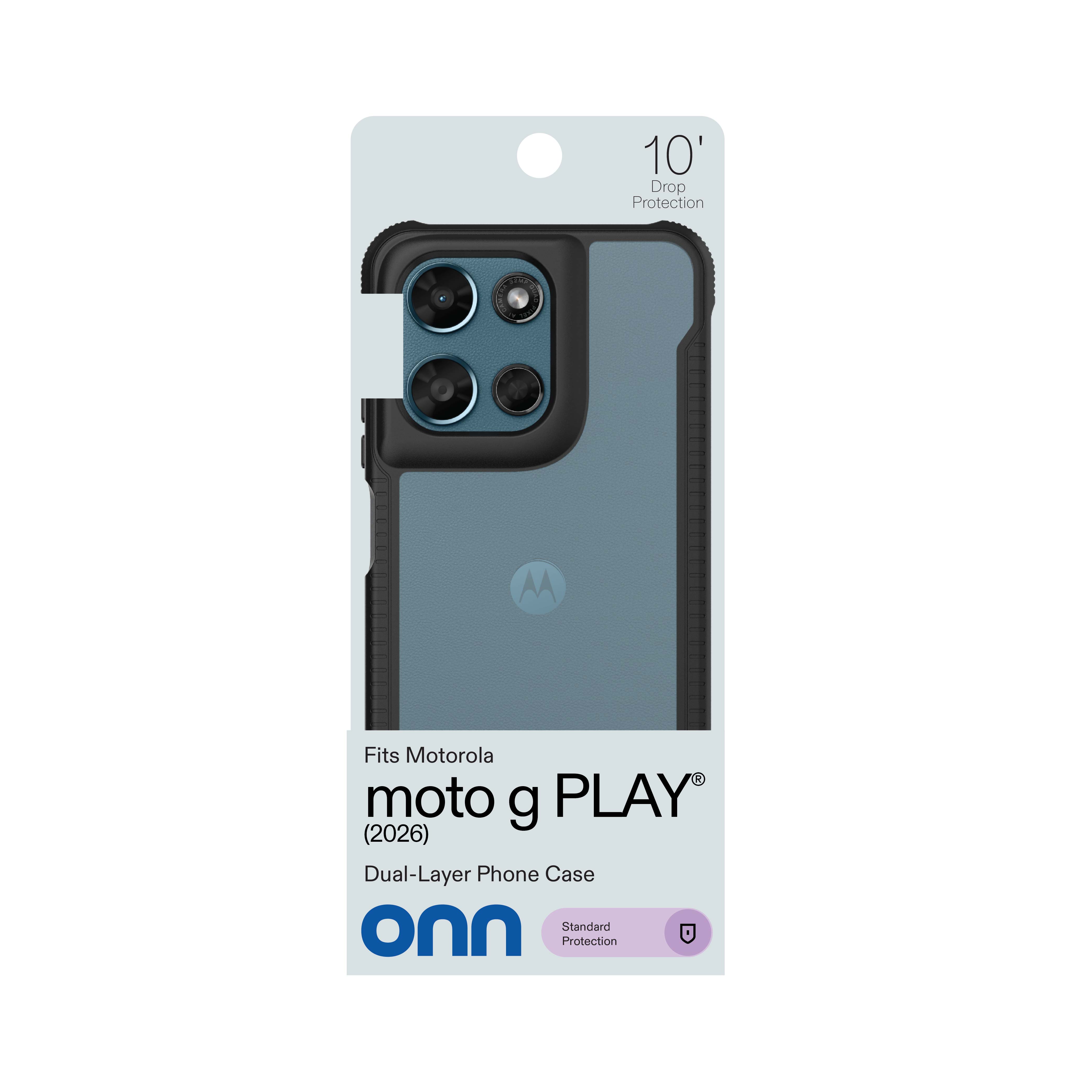 Onn Motorola Moto G Play 2026 Dual-Layer Case photo 7