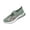 Green, variant on HAOTAGS Women's Plus Size Mesh Flats – Soft Sole Breathable Embroidered Summer Casual Shoes f Black Size 9.5
