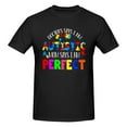 thumbnail image 5 of Doctors Says I Am Autistic Mom Says I Am Perfect Men'S Basic Short Sleeve T-Shirt Black 6x-Large, 5 of 5