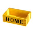 thumbnail image 3 of DYNWAVECA Wood Planter Box Window Box Balcony Rectangular Garden Indoor Tabletop Creative Plant Container Miniature Landscape Flowerpot Yellow, 3 of 10