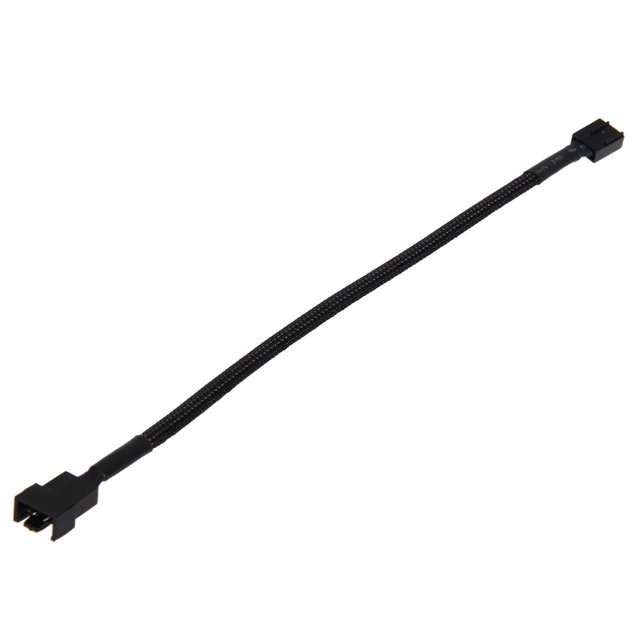 12in 5PCS 4 Pin PWM Connector Case Fan Cable de alimentación de extensión para computadora