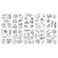 thumbnail image 2 of 10 hojas de plástico retráctil con patrones de papel termoencogible para, 2 of 9