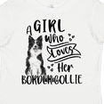 thumbnail image 4 of Inktastic A Girl Who Loves Her Border Collie Boys or Girls Toddler T-Shirt, 4 of 5