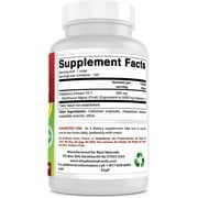 Best Naturals Elderberry Sambucus Nigra 5000mg Equivalent 120 Vegetarian Capsules