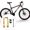 thumbnail image 4 of Eigraketly Pinza de freno para bicicleta V, accesorios modificados profesionales, tope de rueda de aleación de aluminio, Kit de frenado de brazo largo, Ciclismo Dorado Eigraketly OD023869-04, 4 of 6