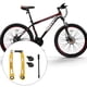 thumbnail image 5 of Eigraketly Pinza de freno para bicicleta en V, accesorios para ciclismo, accesorios modificados, aleación de aluminio, Kit de frenado de brazo largo, Ciclismo Dorado Eigraketly OD023869-04, 5 of 6