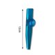 thumbnail image 2 of Boca de instrumento de viento de madera de metal para flautas musicales principiantes Kazoos azul, 2 of 7