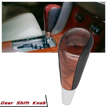 AUTOXBERT Car Automatic Transmission Gear Shift Knob Cover Lever Shifter PU Leather for Toyota Corolla Lexus