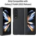 thumbnail image 2 of Case for Samsung Galaxy Z Fold 4 (2022) Magnetic Hinge Cover Protection, Slim Fit Hard PC + PU Protective Phone Case for Galaxy Z Fold4 5G - Graphite, 2 of 14