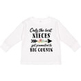 thumbnail image 3 of Inktastic Only the Best Nieces Get Promoted to Big Cousin Boys or Girls Long Sleeve Toddler T-Shirt, 3 of 5