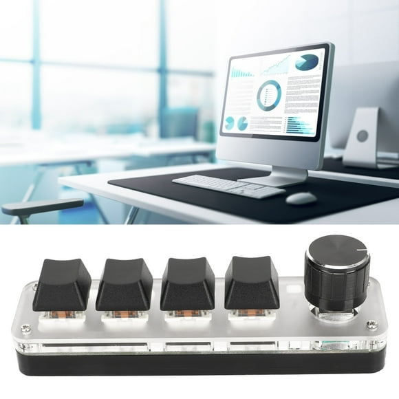Gaming Keypad, Mini Keypad Dual Mode 4 Keys For Travel