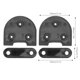thumbnail image 5 of Junta De Elevación De Guardabarros, No Es Fácil Caerse Junta De Elevación De Guardabarros, Accesorios De Scooter, Almohadilla De Elevación De Soporte De Pie, Para Scooter OTVIAP Negro, 5 of 8