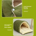 thumbnail image 3 of Methold Cama para mascotas desmontable, tienda de campaña para perros, caseta cálida para gatos, fácil de limpiar, aislamiento grueso y Perchas para gatos violeta 45*30*19cm, 3 of 6