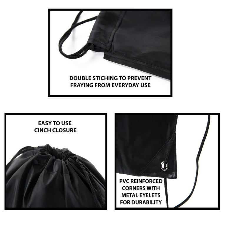 Mato & Hash Drawstring Bag Promotional Cinch bags - 10 Mato & Hash Drawstring Bag Promotional Cinch bags - 10