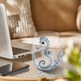 thumbnail image 4 of Artisanal Ocean Animal Glassware, Novelty Drinking Glass, Borosilicate Tumbler, Coastal Home Bar Accessories, Unique Ocean Lover Gift, Style G, 4 of 9