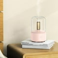 thumbnail image 2 of Bdday Humidifier for Bedroom Candle Aroma Diffuser Usb Desktop Candle Home Humidifier Comes with 10ml Essential Oil Air Purifier for Dorm, 2 of 5