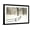 Black Frame, variant on Art.com Central Park Snow Art Print by Andrew Geiger, 36" x 24"