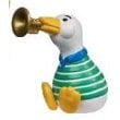 Webkinz Mini Pvc Figure Trumpet Playing Googles