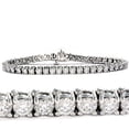 thumbnail image 1 of 14K White Gold 5 5/8ct Tennis Bracelet, 1 of 1
