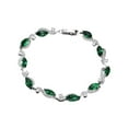 thumbnail image 1 of Sonducket Cadenas geométricas de cobre Brazalete de circón Decoración de mano Decoraciones Novia Joyería Regalo de fiesta de cumpleaños Joyas Ropa, zapatos y accesorios Miscelánea Verde Sonducket AP014500-01, 1 of 6