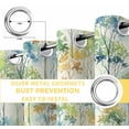 thumbnail image 6 of Watercolor Forest Colorful Blackout Curtains for Bedroom/Living Room, Thermal Insulated Kitchen Curtains, Abstract Art Modern Trees Grommet Darkening Window Treatment Drapes 42"x84"x2, 6 of 8