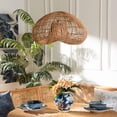 thumbnail image 2 of bali & pari Hansa Rattan Pendant Lampshade - Ceiling Light Cover, 2 of 3
