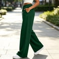thumbnail image 4 of Mifsaly Womens Comfy Straight Leg Lounge Pants High Waisted Drawstring Athletic Sweatpants with Pockets Cozy Activewear for Fall Winter, 4 of 6